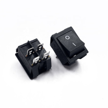 JEC JS-608RA-0-BB-2 black without light 4PIN rocker switch 4 pin on off 6A 250V/10A 125V